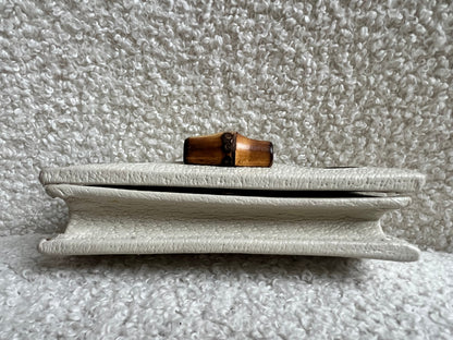 Gucci Diana Bamboo Card Case Wallet