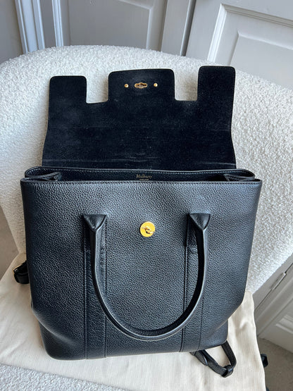 Mulberry Black Bayswater Backpack (RRP £995)
