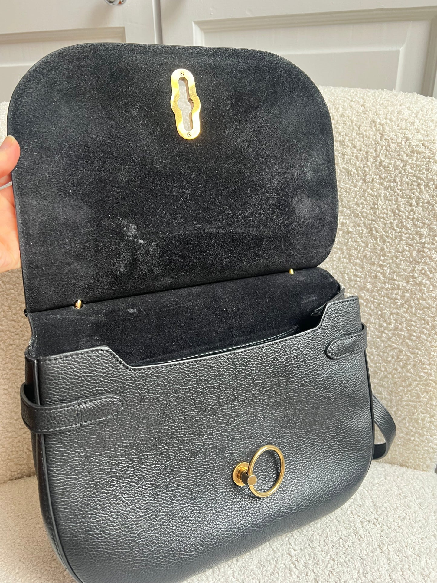 Mulberry Black Amberley Satchel (RRP £1,095)
