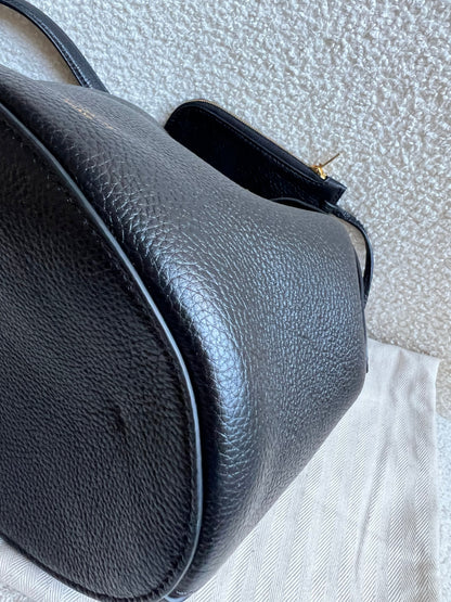 Mulberry Black Abbey Bucket Bag (RRP £695)