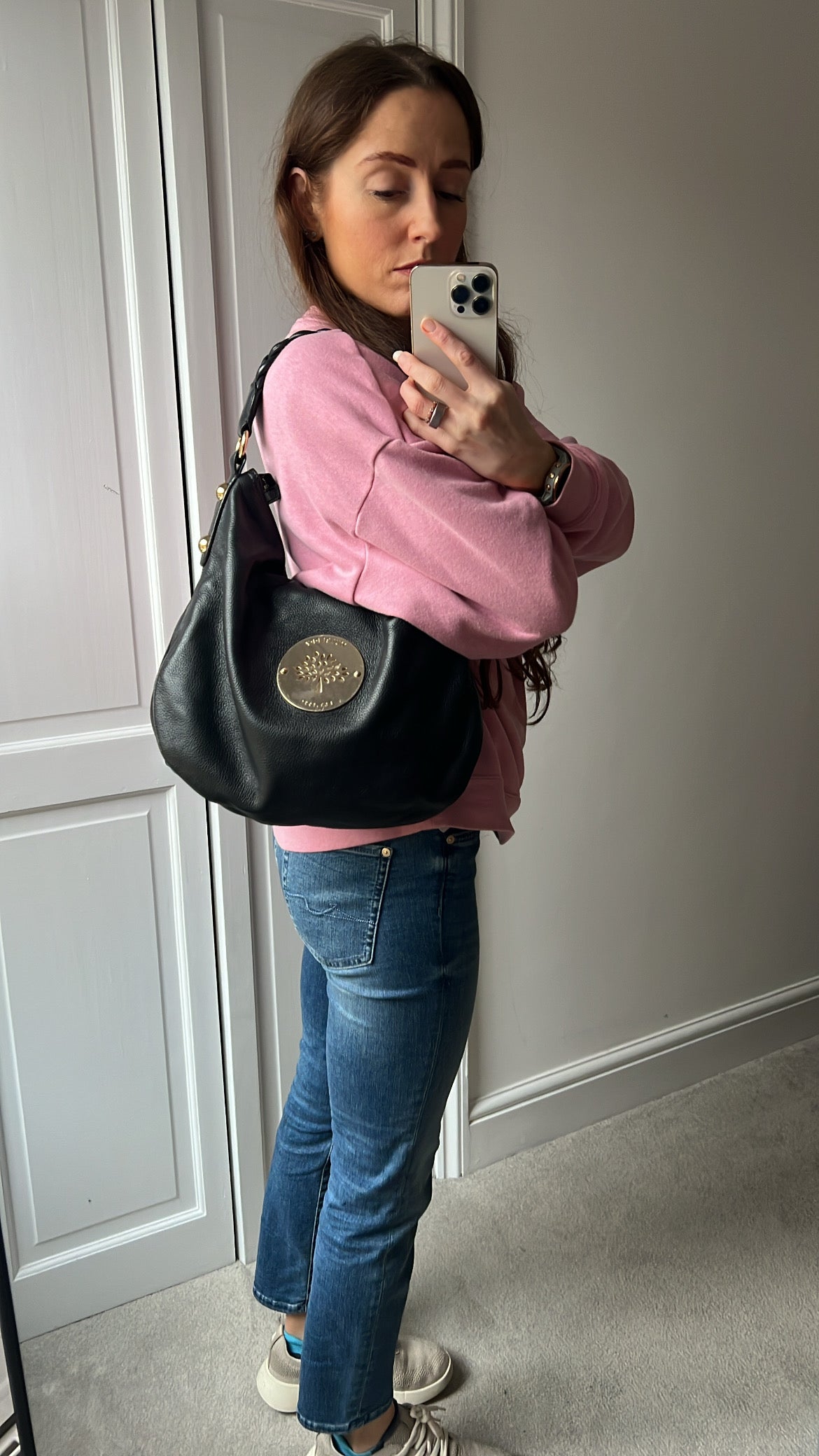 Mulberry Black Daria Hobo (RRP £795)