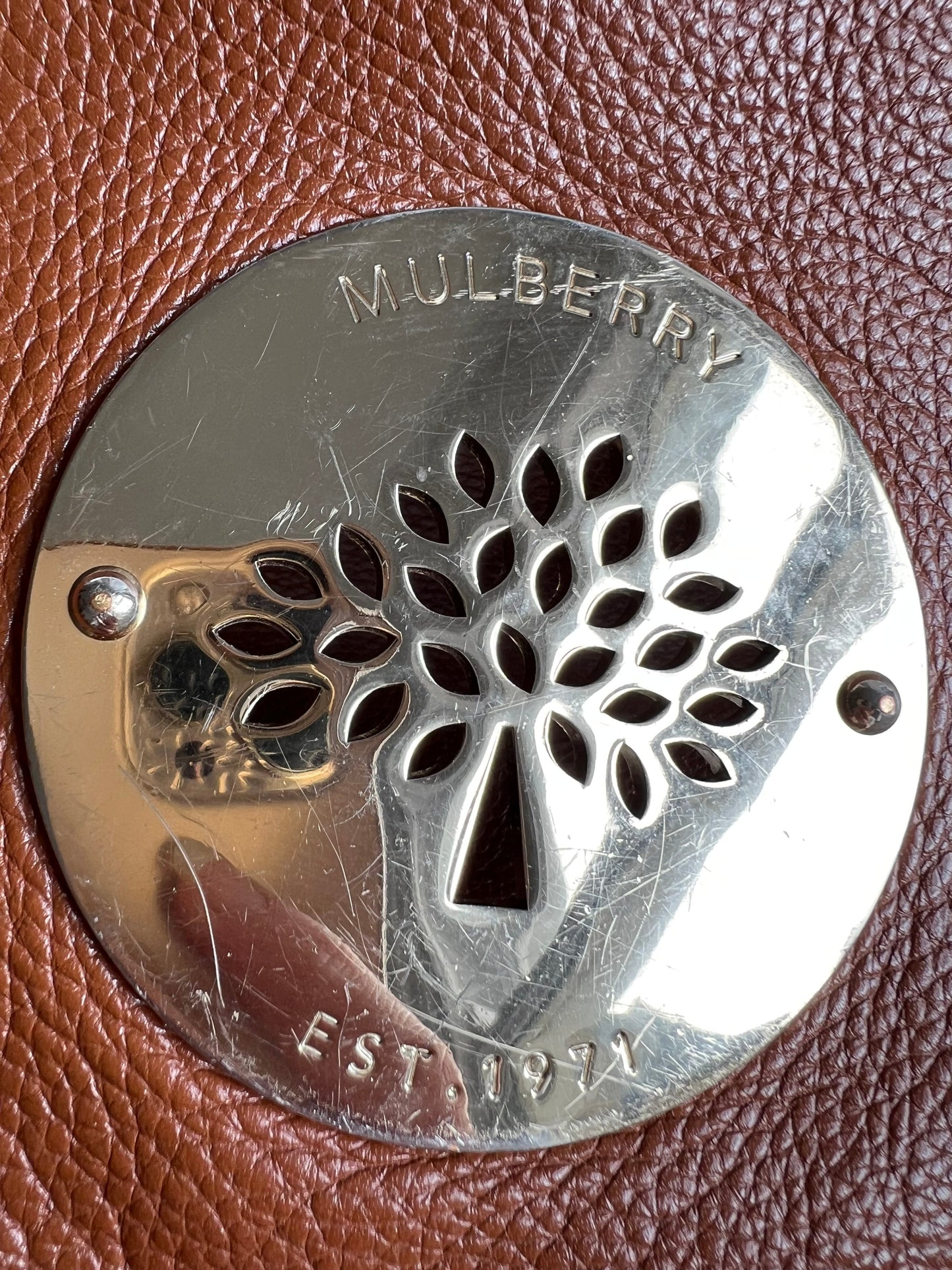 Mulberry Oak Daria Satchel (RRP £795)