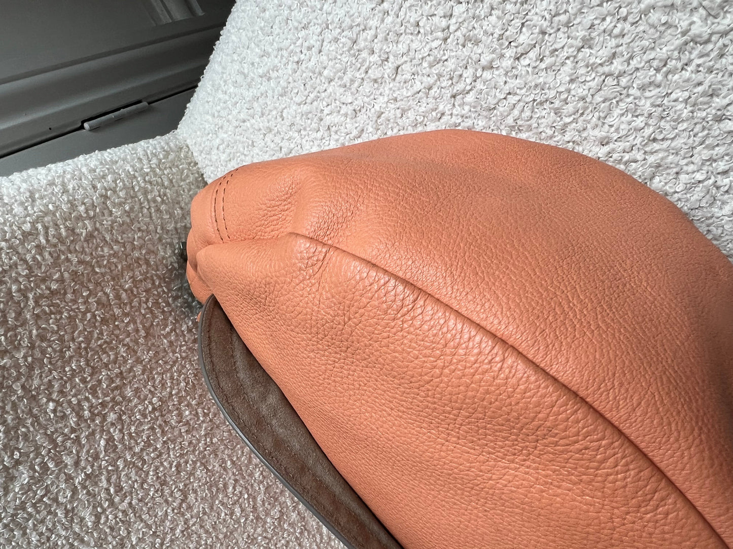 Mulberry Apricot Large Effie Satchel