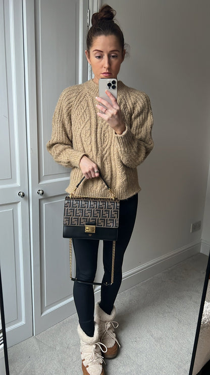 Fendi Medium Kan U Zucca Monogram