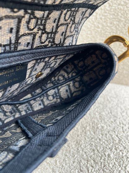 Christian Dior Oblique Saddle Bag