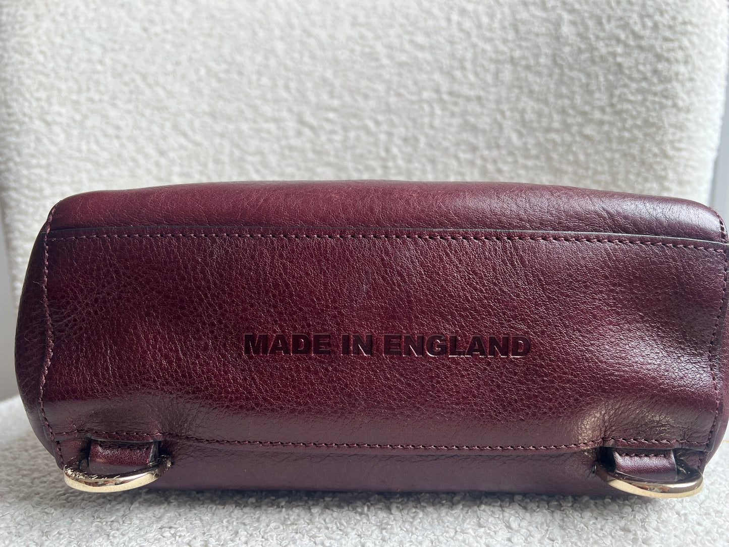 Mulberry Oxblood Mini Cara Backpack (RRP £850)