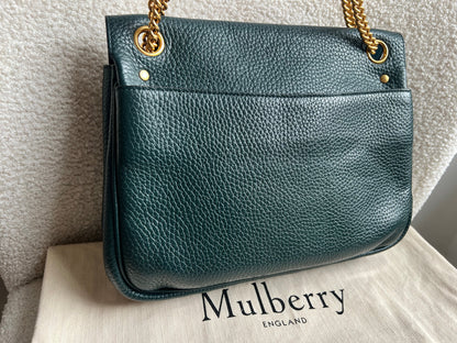 Mulberry Green Darley Shoulder Bag (RRP £1095)