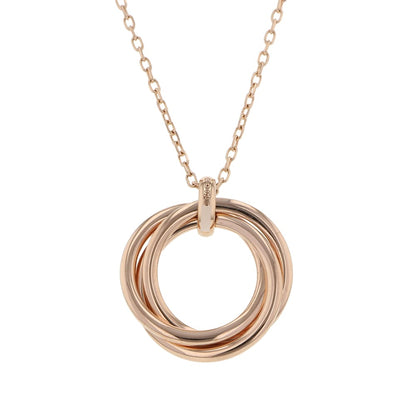 CARTIER Trinity Necklace 2009 Christmas Limited EditionB3044700 18K Pink Gold