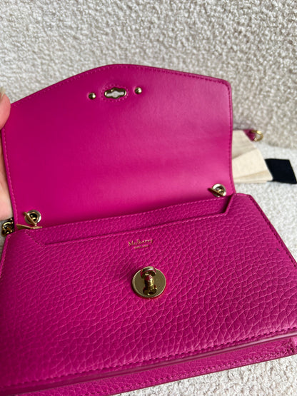 Mulberry Pink Small Darley Shoulder Bag (RRP £695)