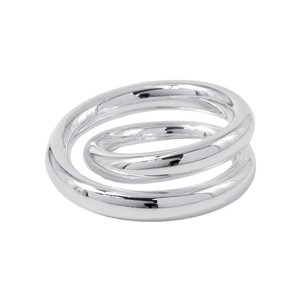 HERMES Caba Cityslide clutchertige Ring Size 54/#14 SV925