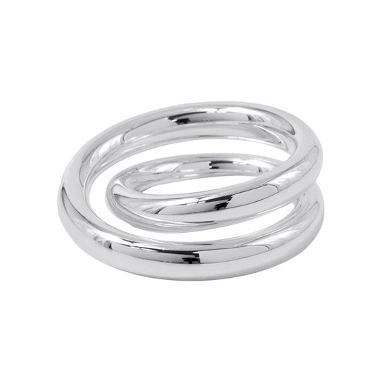 HERMES Caba Cityslide clutchertige Ring Size 54/#14 SV925