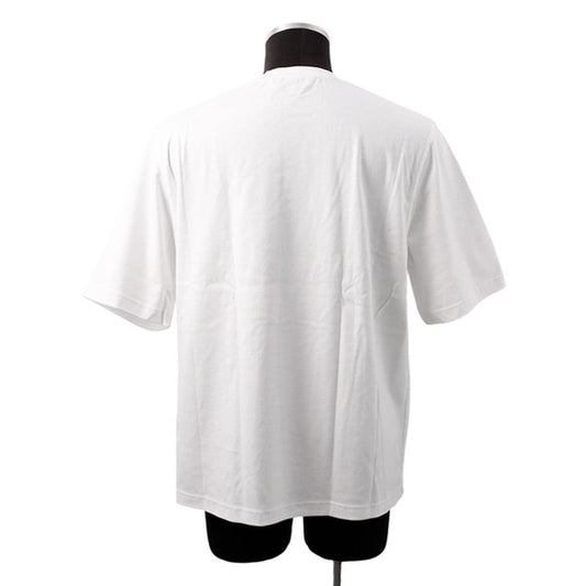 HERMES TShirt Fragments Equestres Size S White Cotton100%