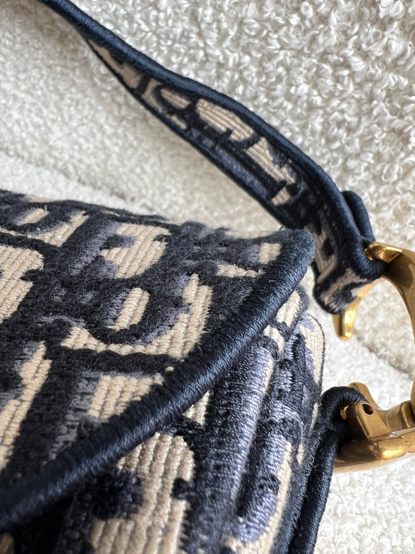 Christian Dior Oblique Saddle Bag