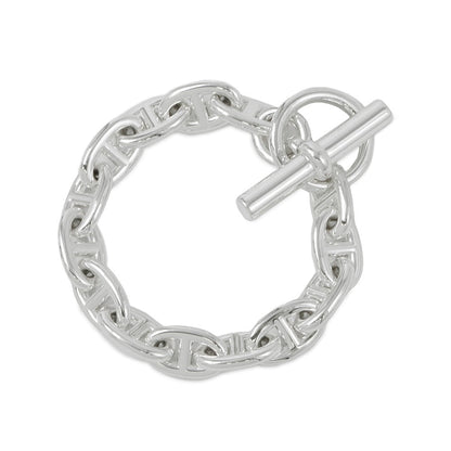 HERMES ★Chaine d'Ancre Bracelet 14 links Size MM SV925