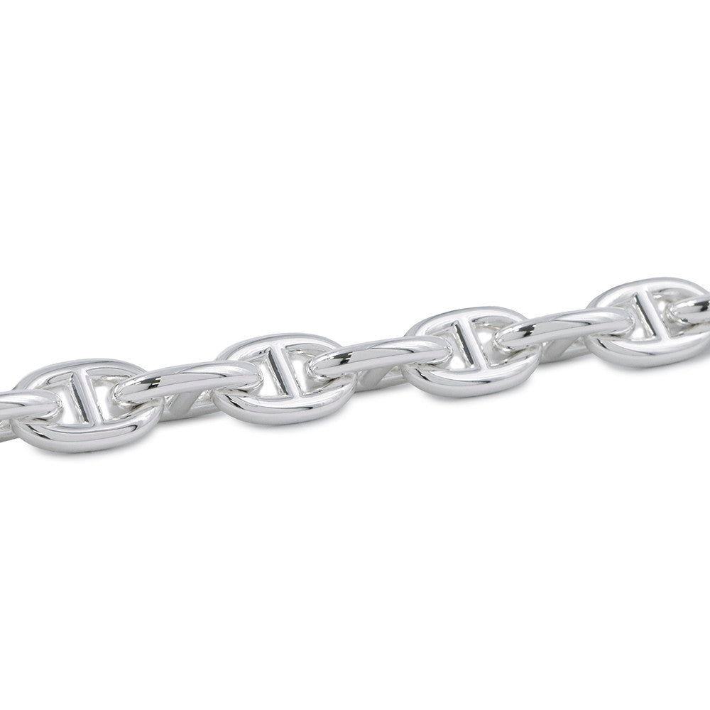 HERMES ★Chaine d'Ancre Bracelet 14 links Size MM SV925