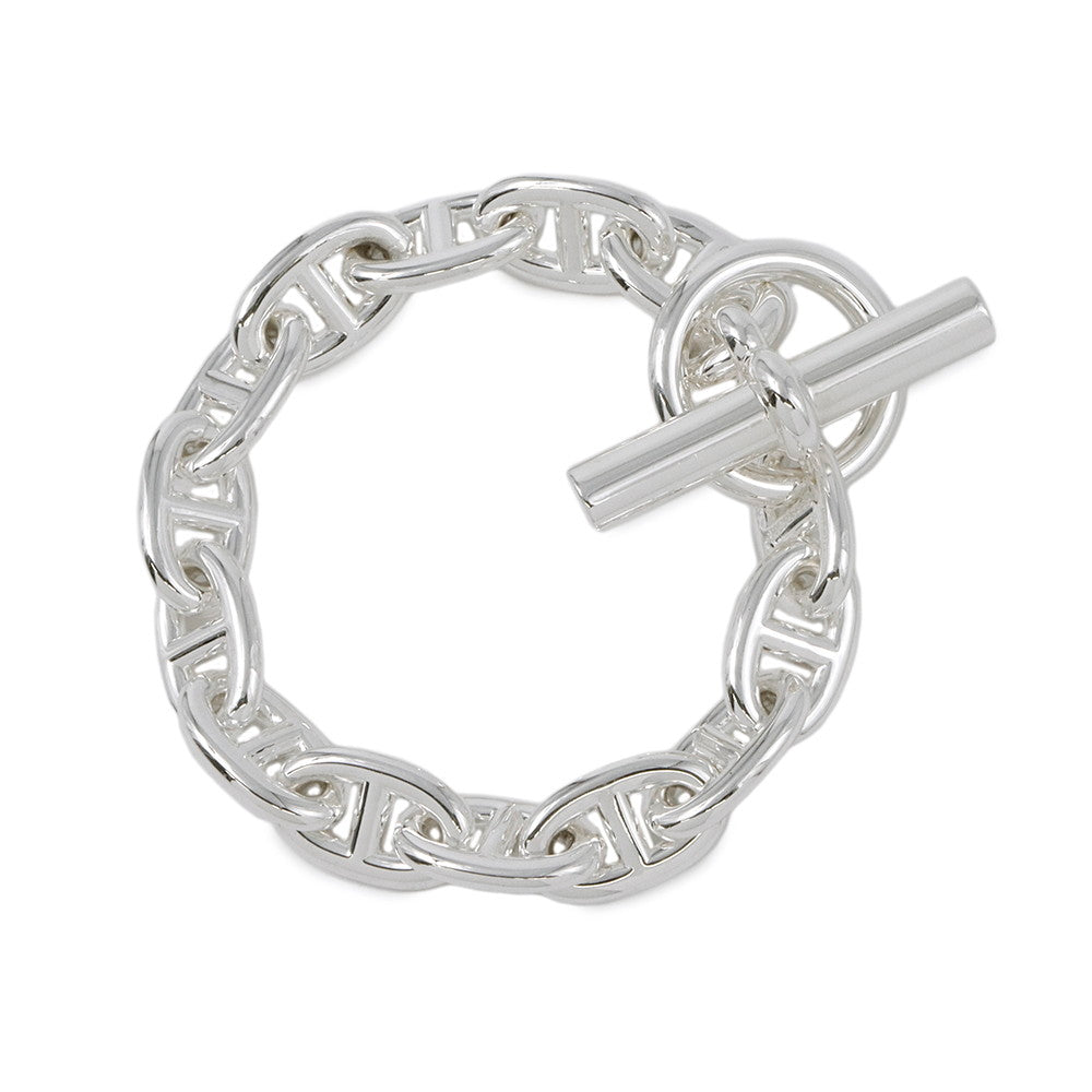 HERMES ★Chaine d'Ancre Bracelet 14 links Size MM SV925