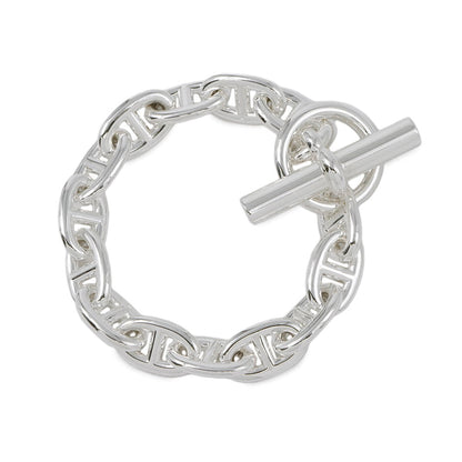 HERMES ★Chaine d'Ancre Bracelet 14 links Size MM SV925