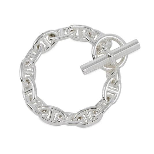 HERMES ★Chaine d'Ancre Bracelet 14 links Size MM SV925