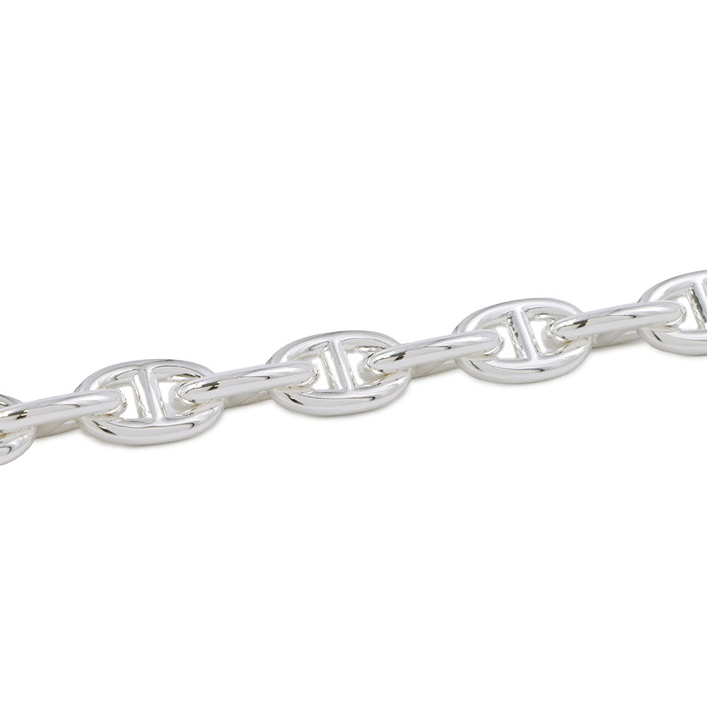 HERMES ★Chaine d'Ancre Bracelet 14 links Size MM SV925