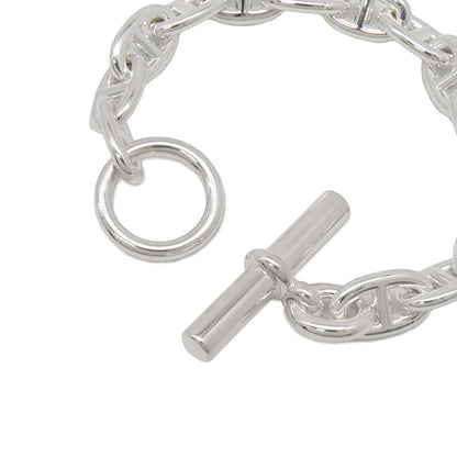 HERMES ★Chaine d'Ancre Bracelet 14 links Size MM SV925