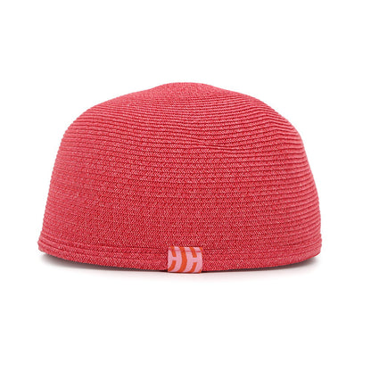 HERMES Emma Cap Size 57 Pink Paper 81% Polyester 19%