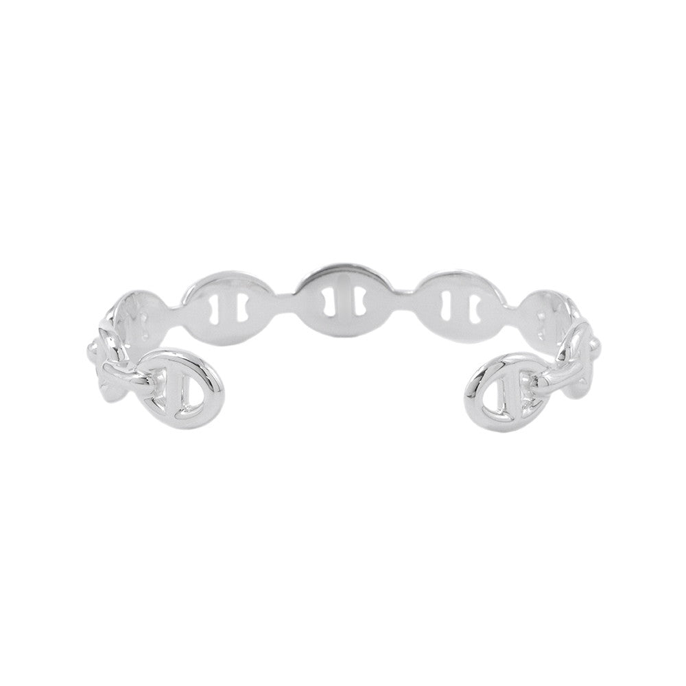 HERMES ★Chaine d'Ancre Bangle Size SH SV925