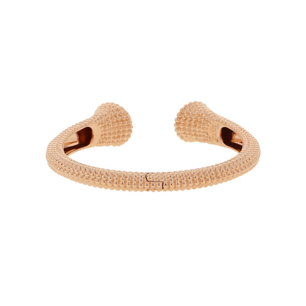 Van Cleef & Arpels Perlée Couleur Bracelet Medium Model Size MVCARP27400 18K Pink Gold