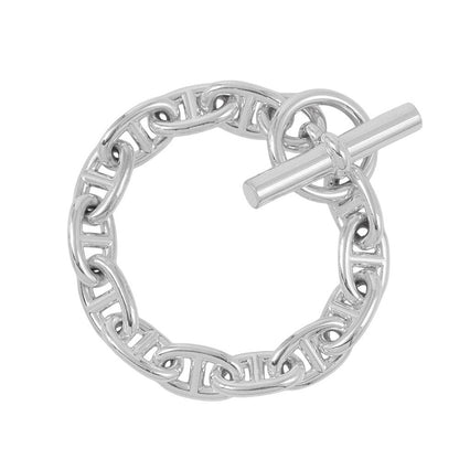 HERMES ★Chaine d'Ancre Bracelet 13 links Size MM SV925