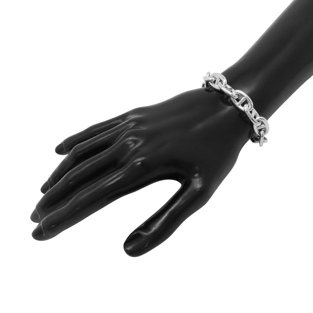 HERMES ★Chaine d'Ancre Bracelet 13 links Size MM SV925