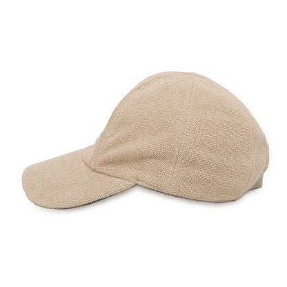 HERMES Cap Davis Yacht Size L Sable Cotton100%