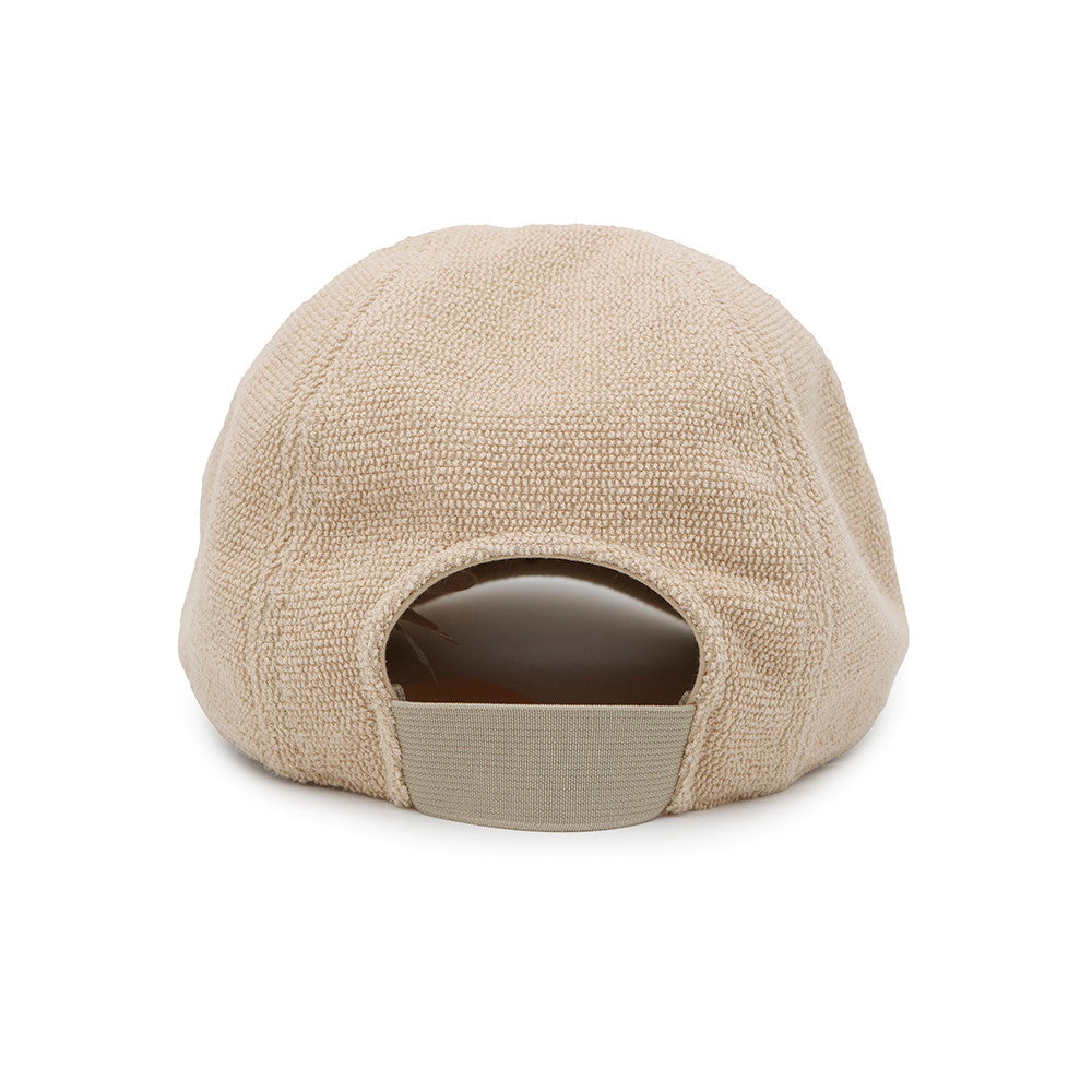 HERMES Cap Davis Yacht Size L Sable Cotton100%