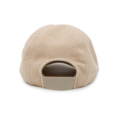 HERMES Cap Davis Yacht Size L Sable Cotton100%