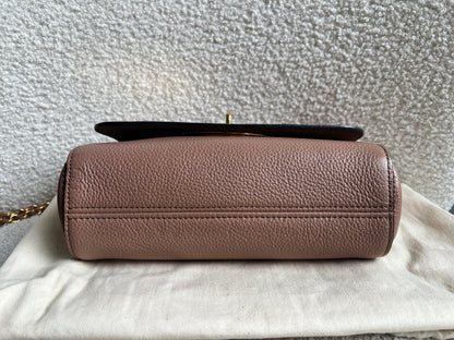 Mulberry Dark Blush Regular Lily with Gold Hardware (RRP £995)