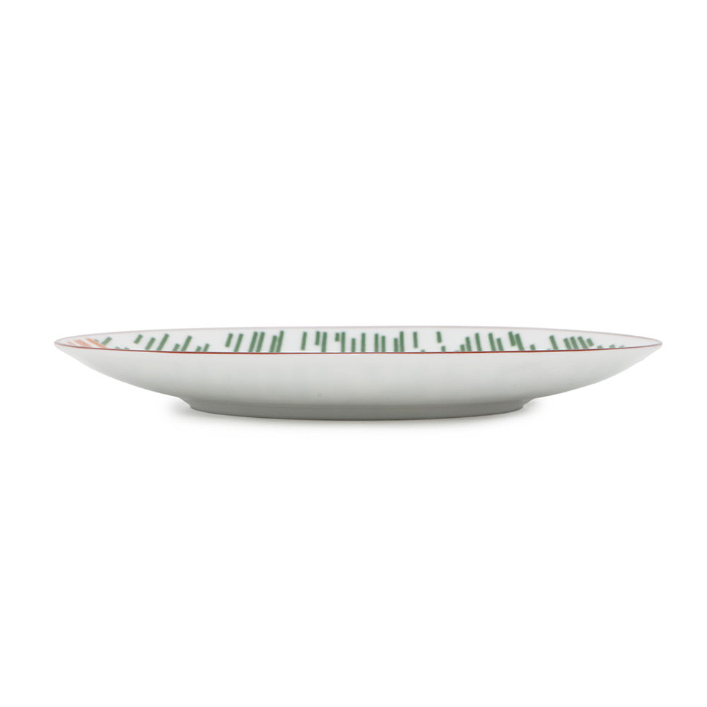 HERMES ★Dessert Plate HERMES Ipomobile No.3 Multicolor Porcelain