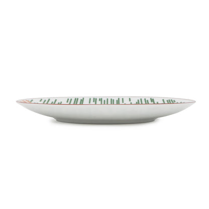 HERMES ★Dessert Plate HERMES Ipomobile No.3 Multicolor Porcelain