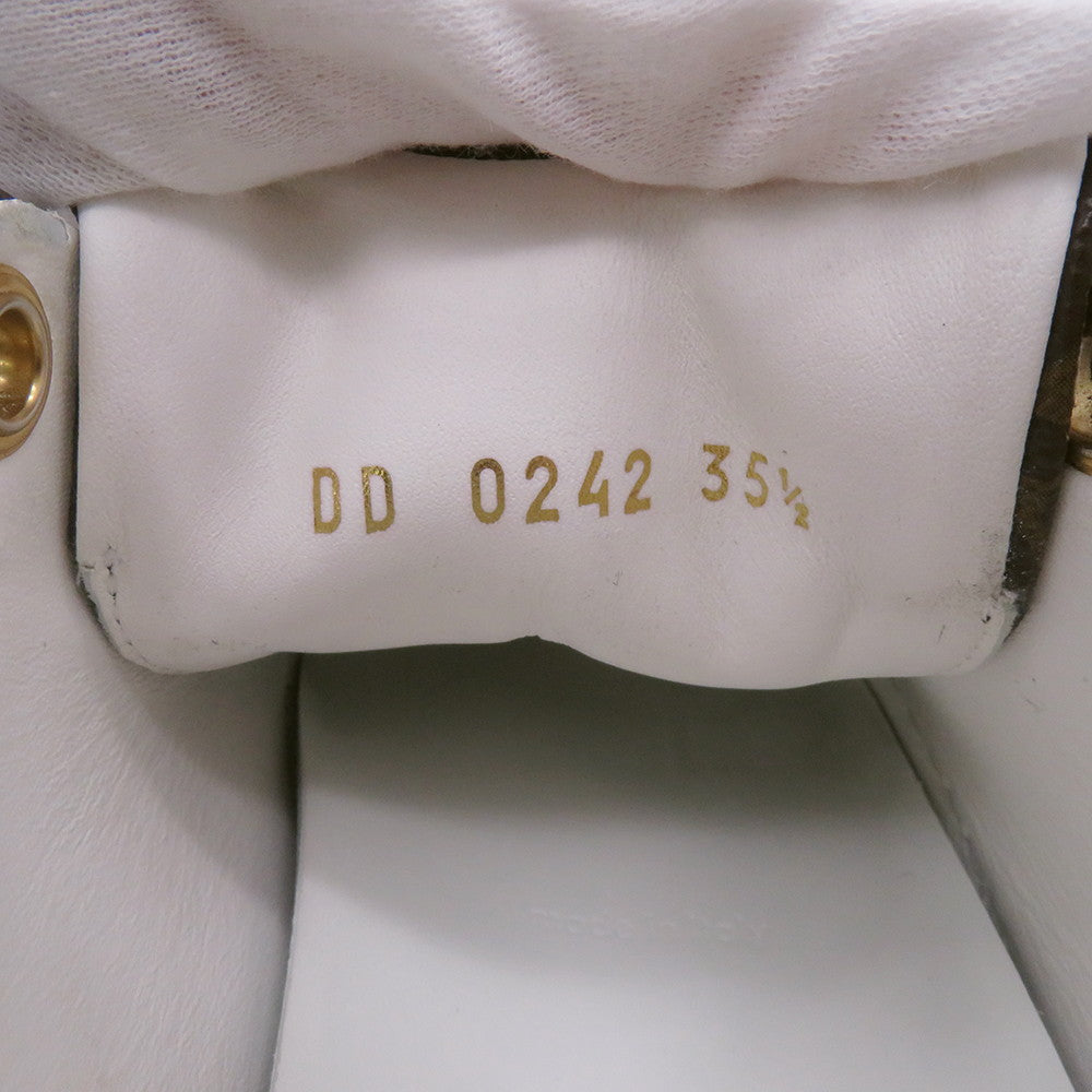 LOUIS VUITTON ★Yayoi Kusama Collaboration Time Out Sneakers Pumpkin Brown Monogram Size 35 1/2