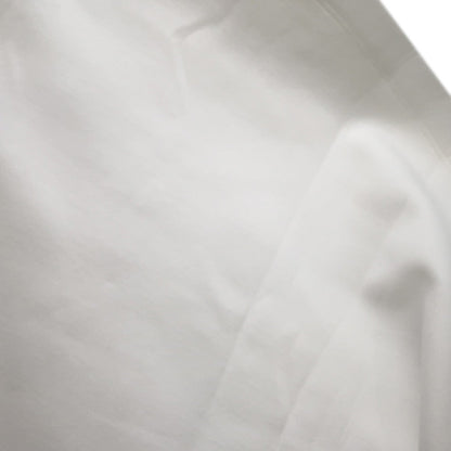 LOUIS VUITTON Snap Sleeve Crop Top Shirt Size XS White1AFTR3 Cotton89% Nylon11% Metal
