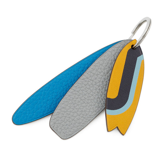 HERMES Petit H 3surfs Blue/Jaune/Purple Togo Leather Swift Leather Chevre Myzore Goatskin