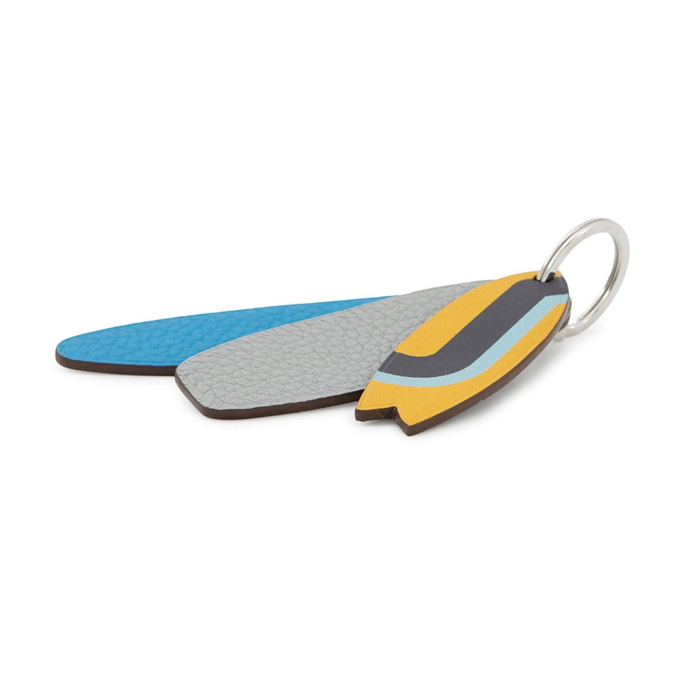 HERMES Petit H 3surfs Blue/Jaune/Purple Togo Leather Swift Leather Chevre Myzore Goatskin