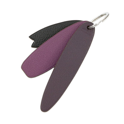 HERMES Petit H 3surfs Blue/Jaune/Purple Togo Leather Swift Leather Chevre Myzore Goatskin