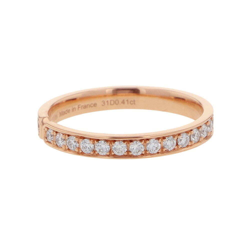 HERMES ★Wedding Ring "Ever Kelly" PM Size 48/#8H119669B 00048 18K Pink Gold