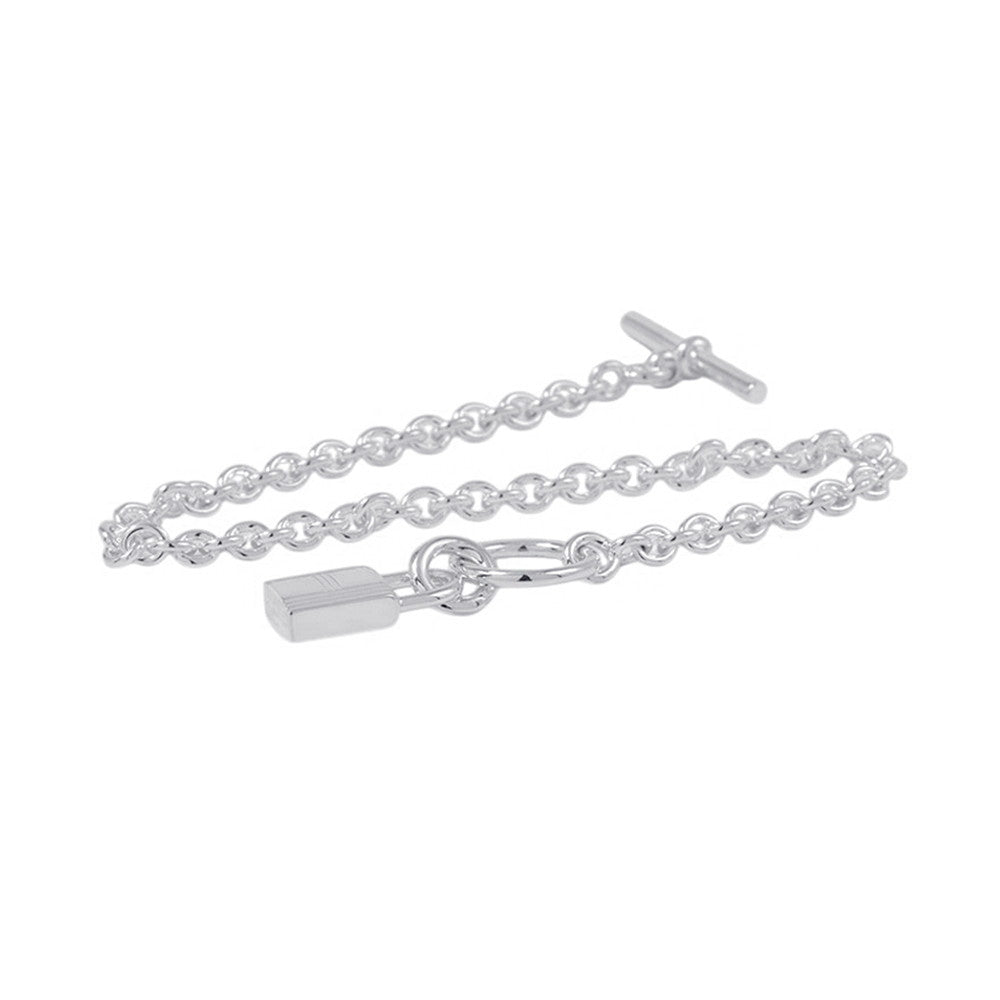 HERMES Amulette Kelly・Cadena Bracelet SV925