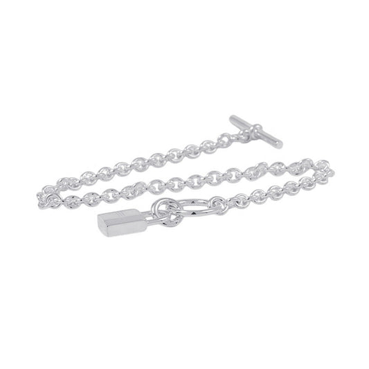 HERMES Amulette Kelly・Cadena Bracelet SV925