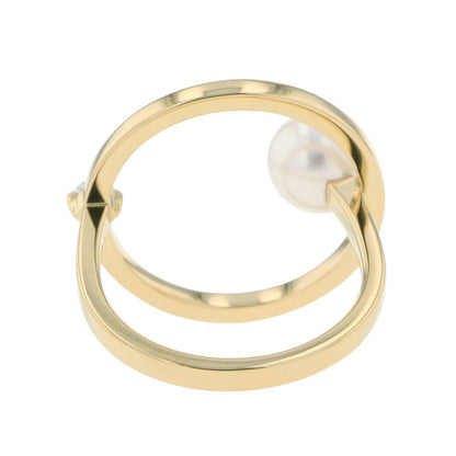 TASAKI Kinetic Ring Size Approximately No. 12RPI-4754-18KYG 18K Yellow Gold