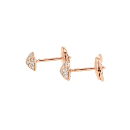 HERMES Crew de H Stud EarringsH223504B 00 18K Pink Gold