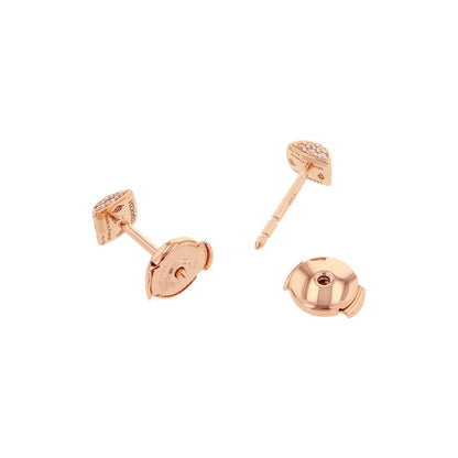 HERMES Crew de H Stud EarringsH223504B 00 18K Pink Gold