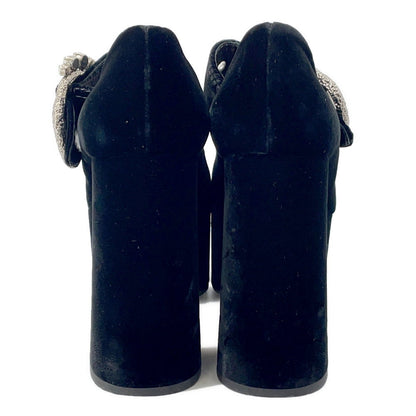 MIUMIU Pumps Black suede Size 37