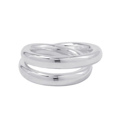 HERMES Caba Cityslide clutchertige Ring Size 54/#14 SV925