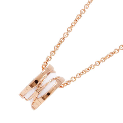 BVLGARI B.Zero1 Design Legend Necklace356117 K18PG Ceramic