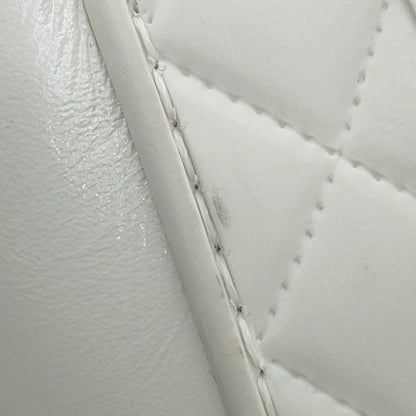 CHANEL High cut sneakers White/BlackG45109 Leather Size 36